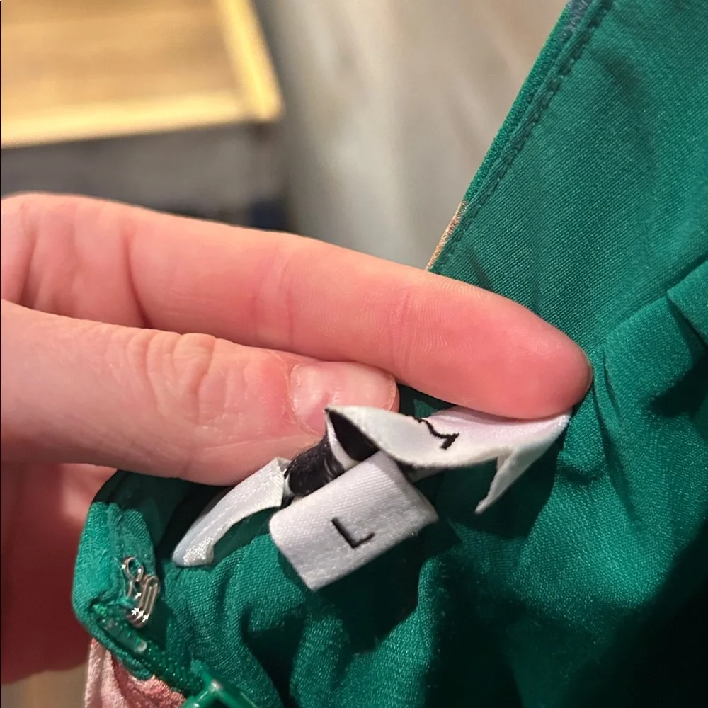 YUMI KIM TRACY Wonderful World Green maxi dress size L - Picture 8 of 14